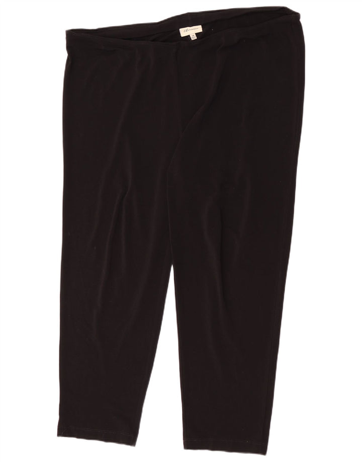 Женские леггинсы Marks & Spencer Autograph UK 14, большие черные полиэстер