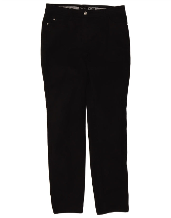 Женские узкие джинсы Olsen UK 14 Medium W30 L30 Черные