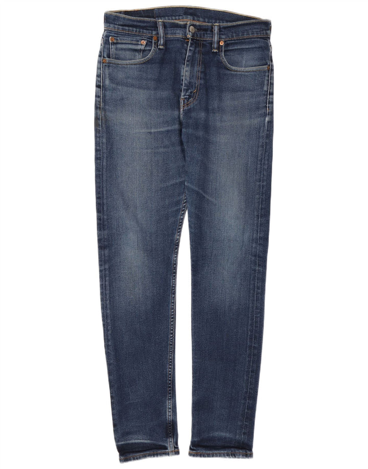 Мужские зауженные джинсы Levi's 512 W33 L31 синие