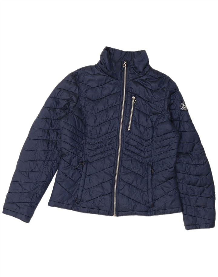Женская стеганая куртка Nautica UK 18 XL Темно-синяя