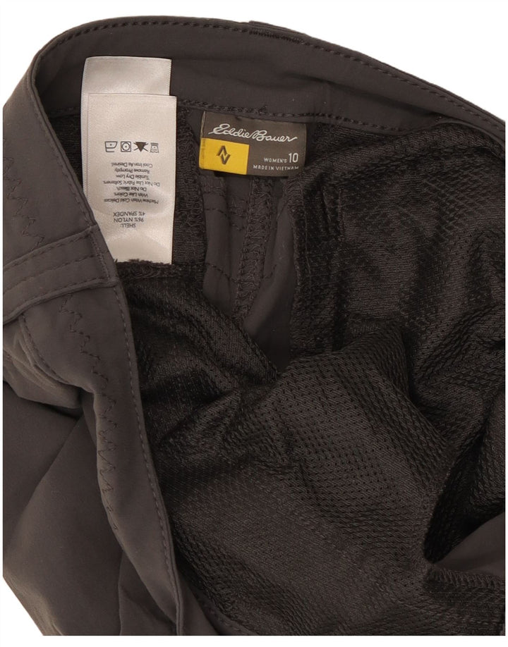 Женские походные шорты Eddie Bauer, США 10, большие, W32, серый нейлон