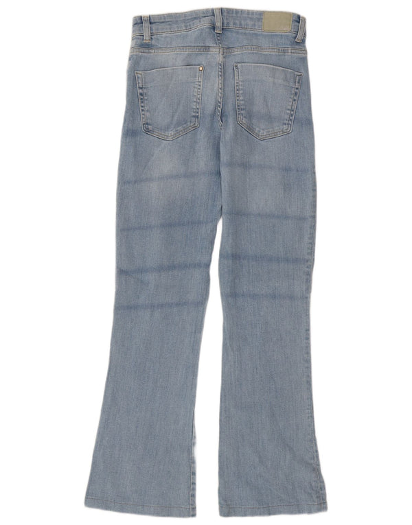 Женские расклешенные джинсы Zara EU 38 Small W28 L30 Синие