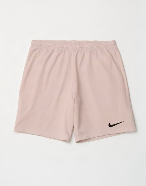 Мужские спортивные шорты Nike Dri Fit Slim, большие белые полиэстеровые шорты