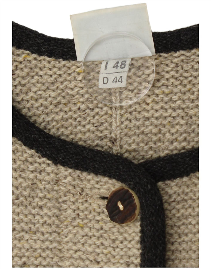 Женский кардиган Lindbergh IT 48 XL Серый в крапинку из натуральной шерсти