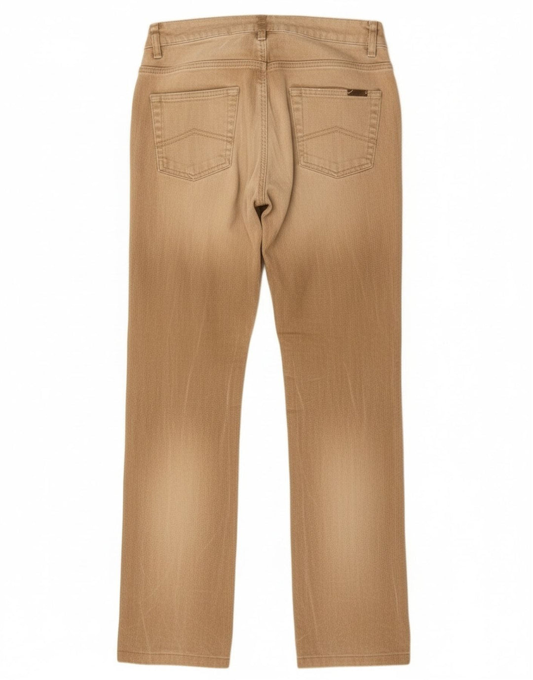 Женские прямые джинсы Marlboro Classics W29 L30, бежевый хлопок