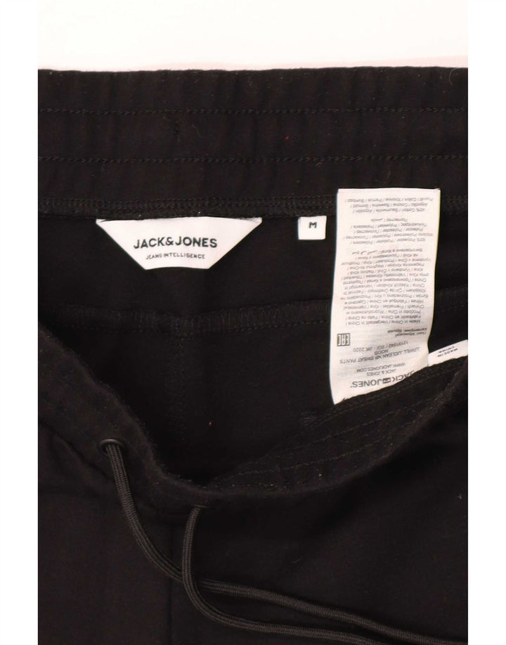 Мужские спортивные брюки Jack & Jones, джоггеры, средний черный, полиэстер