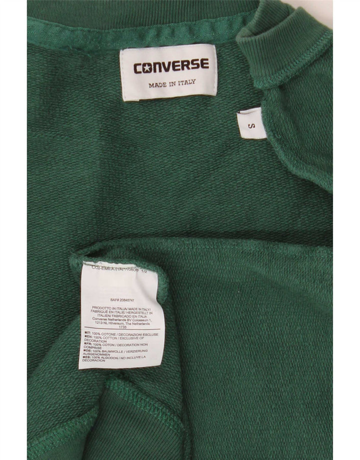 Мужской свитшот Converse, маленький зеленый хлопковый джемпер