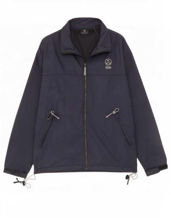 Мужская дождевик North Sails UK 42 XL Темно-синий полиамид