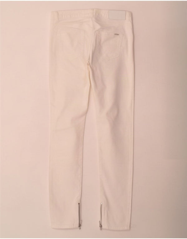 Женские узкие джинсы Hugo Boss W28 L32, белый хлопок