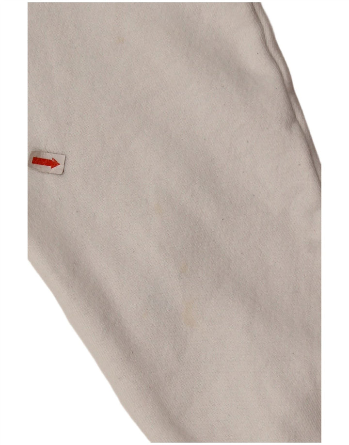 Женский свободный джемпер с капюшоном обратного переплетения CHAMPION, UK 10, маленький белый