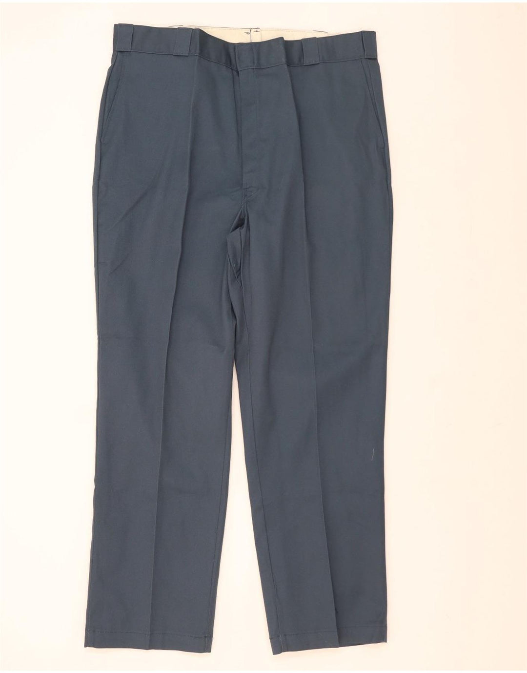Мужские прямые брюки чинос Dickies W42 L32 синие из полиэстера
