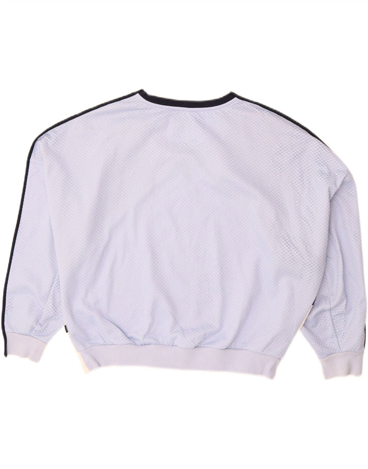 Женский джемпер-толстовка оверсайз ADIDAS UK 14, большой разноцветный