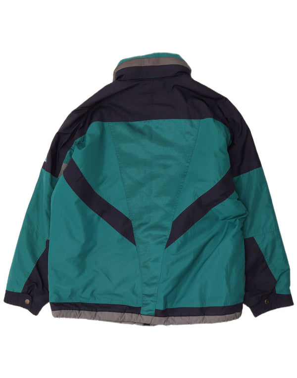 Мужская лыжная куртка Fila IT 56 3XL Синяя Полиэстер с цветными блоками