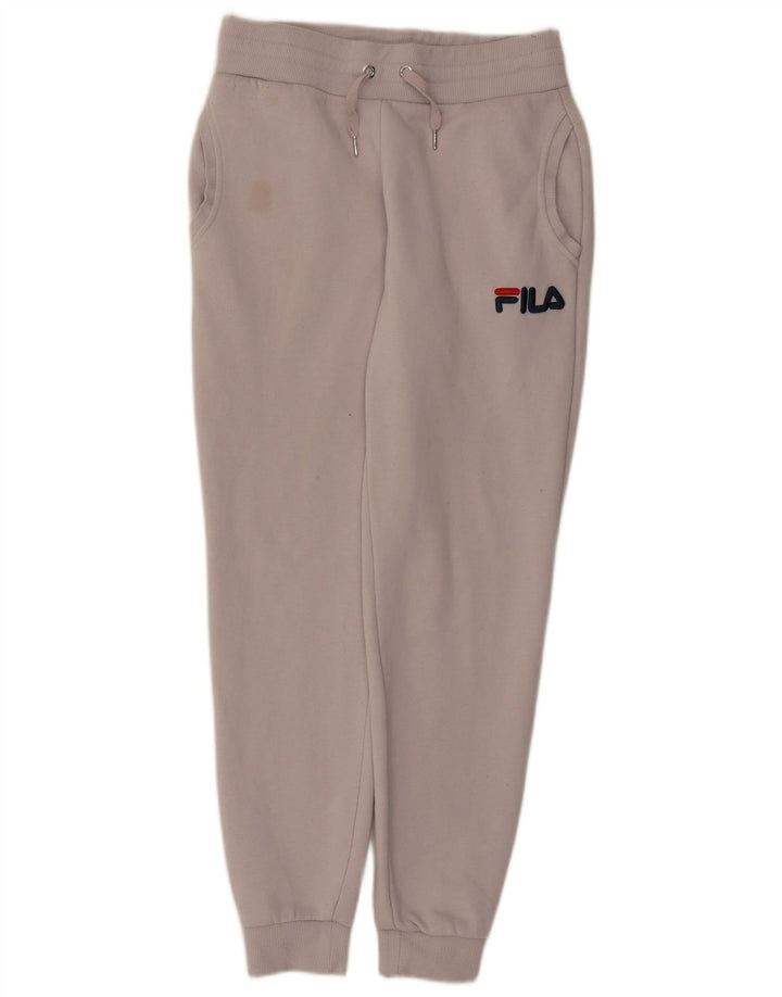 Женские спортивные брюки Fila Joggers UK 10, маленький размер, белый полиэстер