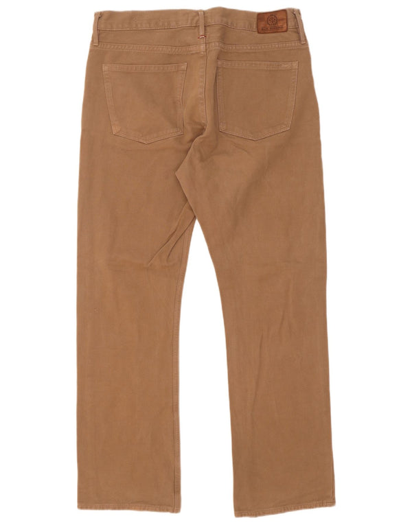 Мужские повседневные брюки регулярного кроя Marks & Spencer Blue Harbour W34 L31 бежевые