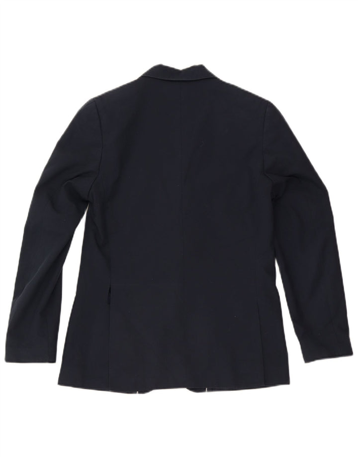 Блейзер Marks & Spencer для мальчиков на 2 пуговицах, 13–14 лет, темно-синий, полиэстер