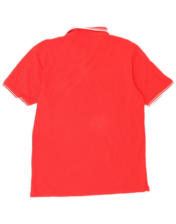 Мужская рубашка-поло Umbro 2XL, красный хлопок