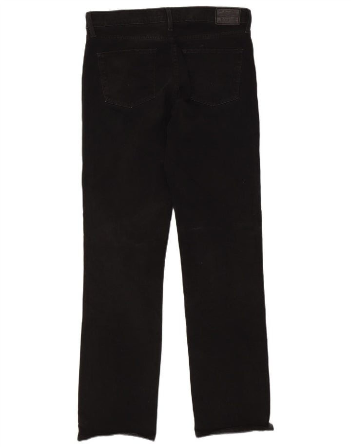 Женские прямые джинсы Levi's 314 W30 L32, черный хлопок