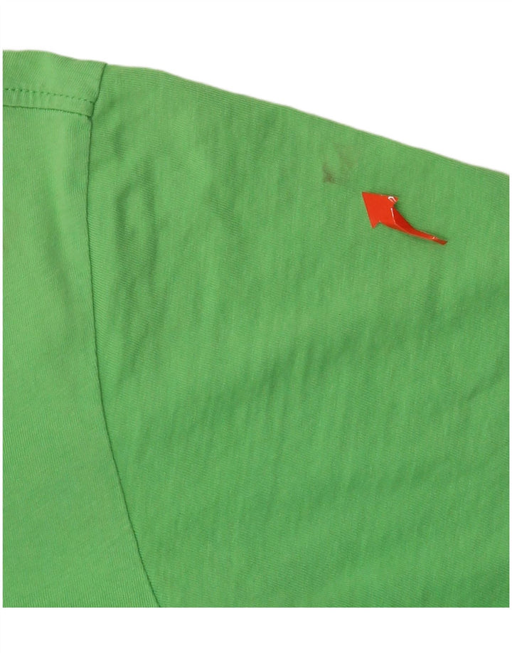 Мужская футболка с рисунком Champion, средний зеленый цвет