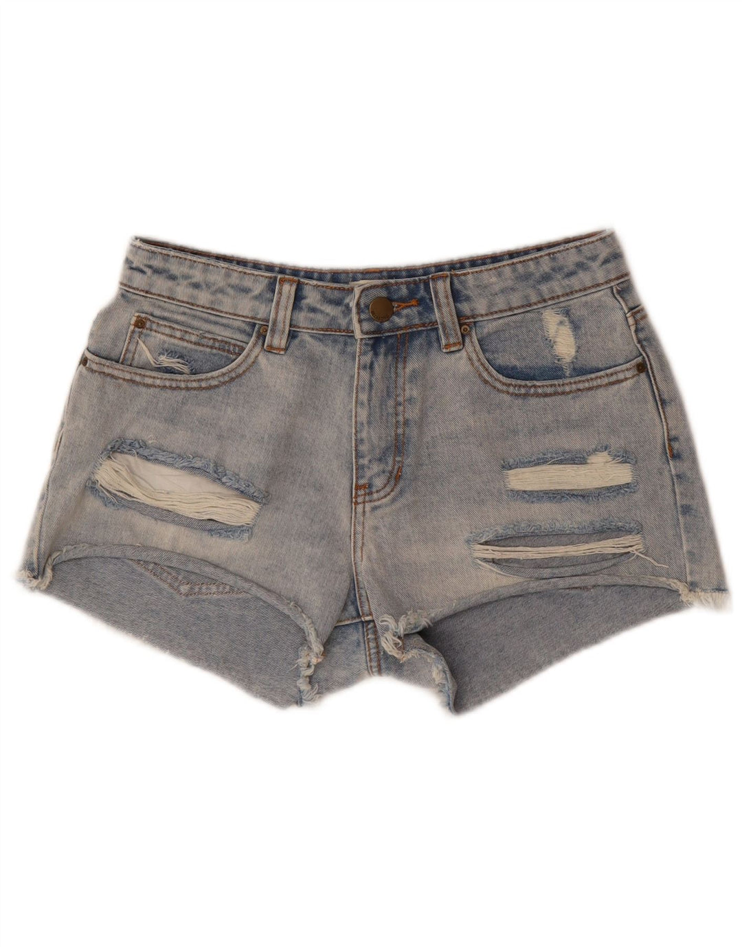 Женские джинсовые шорты Billabong W26, маленькие синие, хлопок