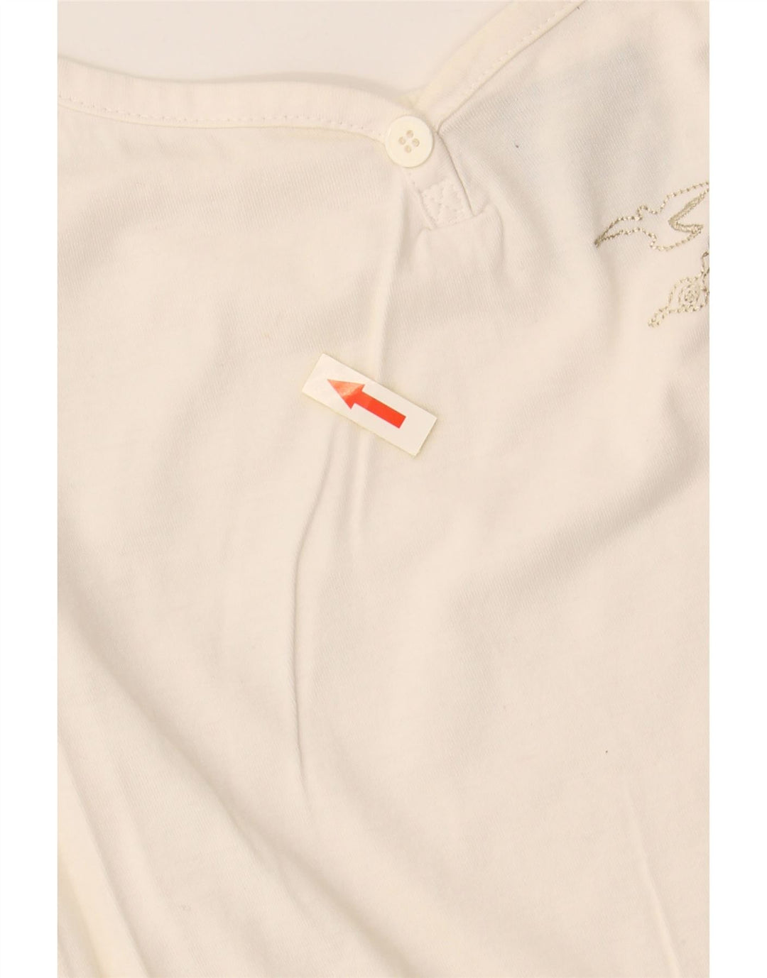 Женский укороченный топ на бретельках с рисунком NIKE UK 10/12, средний, белый цвет