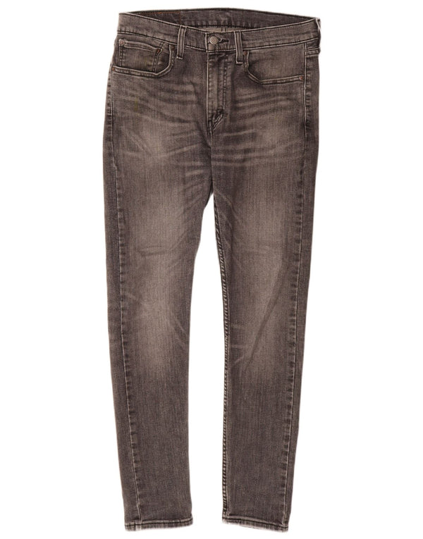 Мужские джинсы скинни Levi's W32 L29 Серые, хлопок