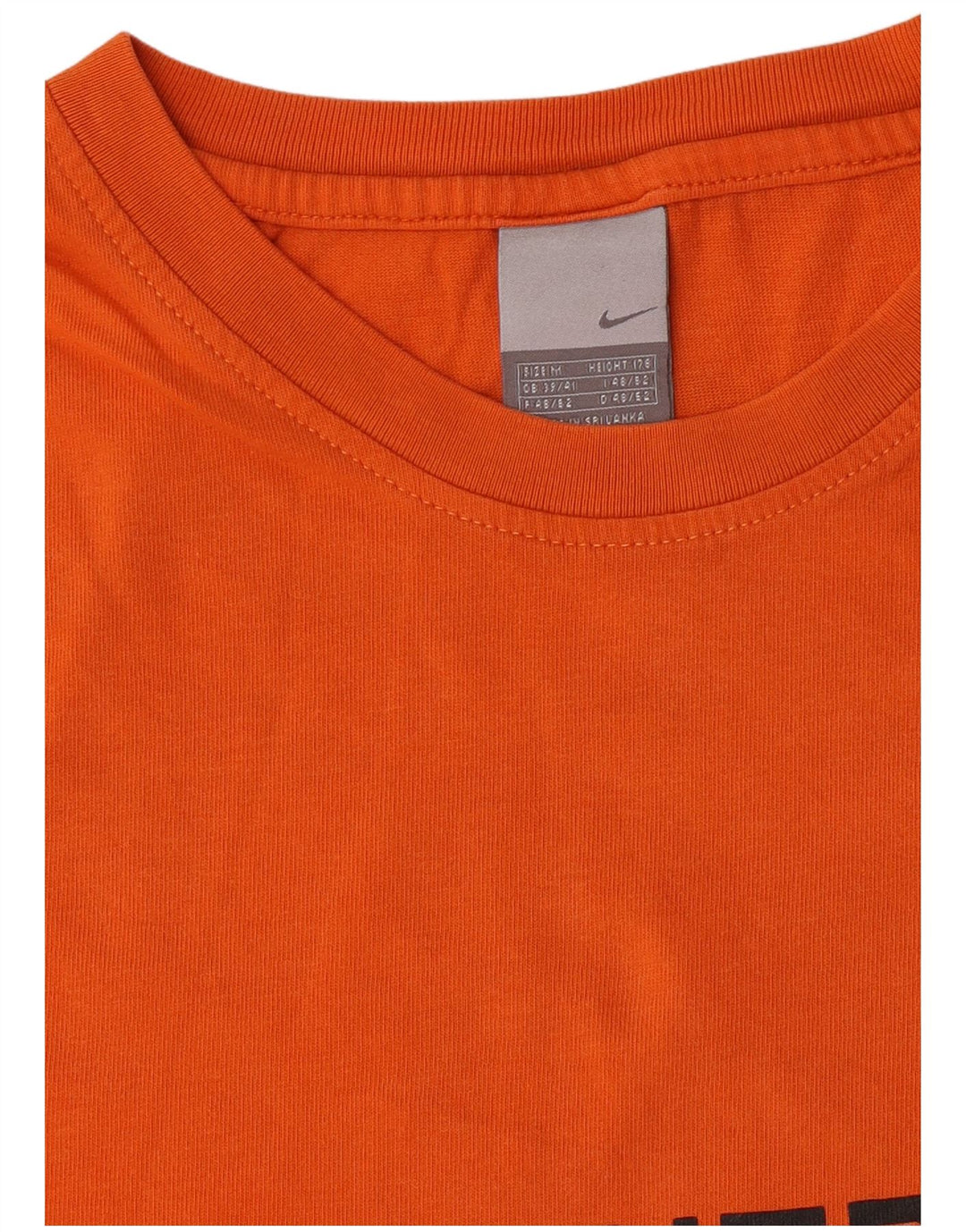 Мужская футболка с рисунком Nike Top UK 39/41 Средний оранжевый