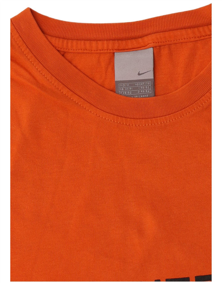Мужская футболка с рисунком Nike Top UK 39/41 Средний оранжевый