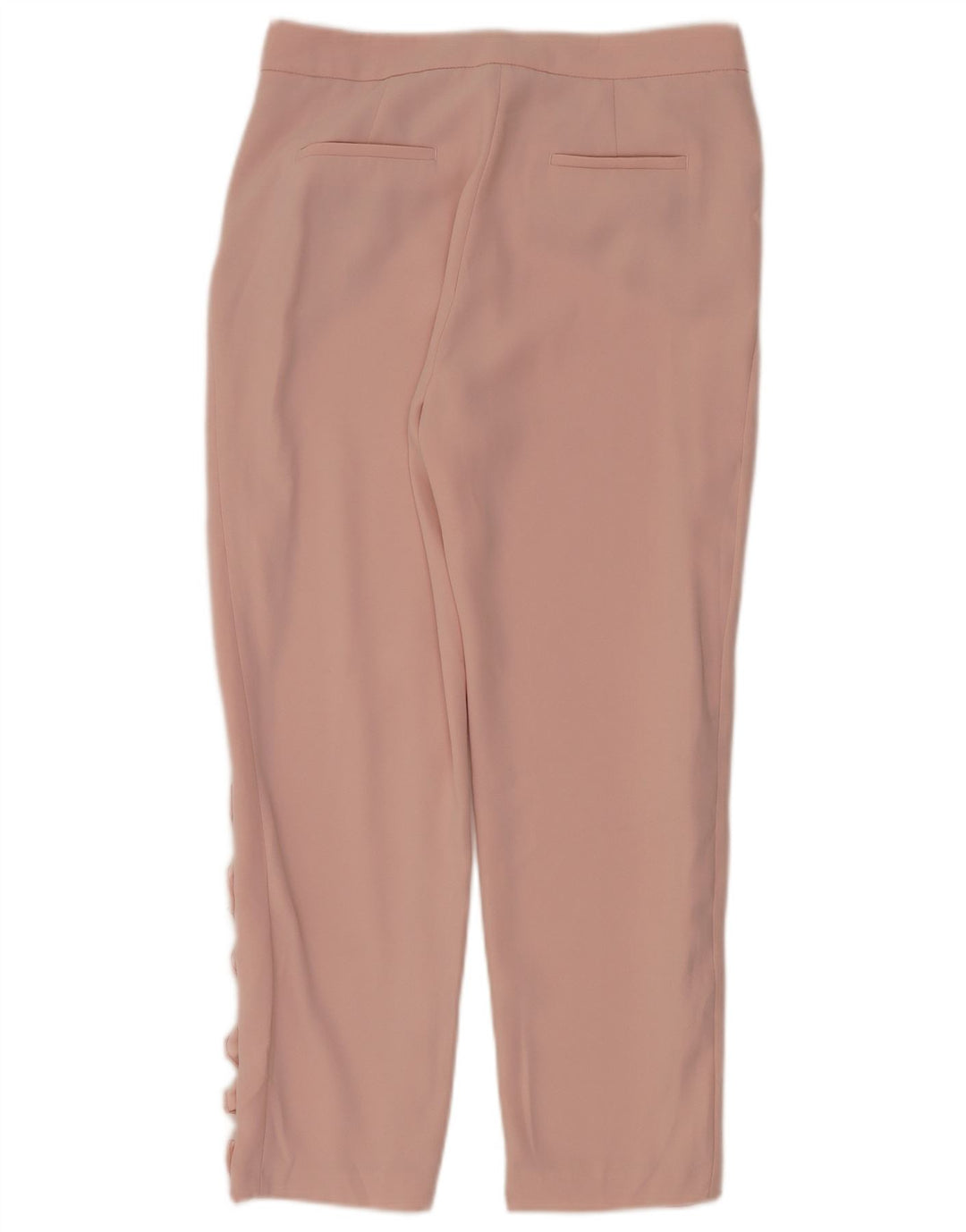 Женские укороченные брюки Zara Medium W28 L25 Розовые