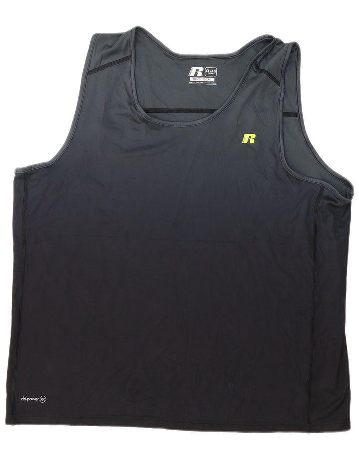 Мужской жилет RUSSELL ATHLETIC UK 46/48 XL, черный полиэстер