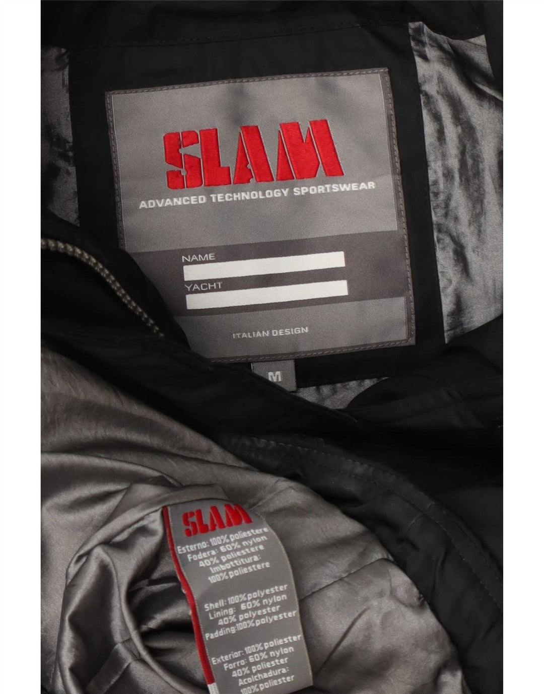 Женская утепленная куртка Slam с капюшоном UK 14, средний черный полиэстер