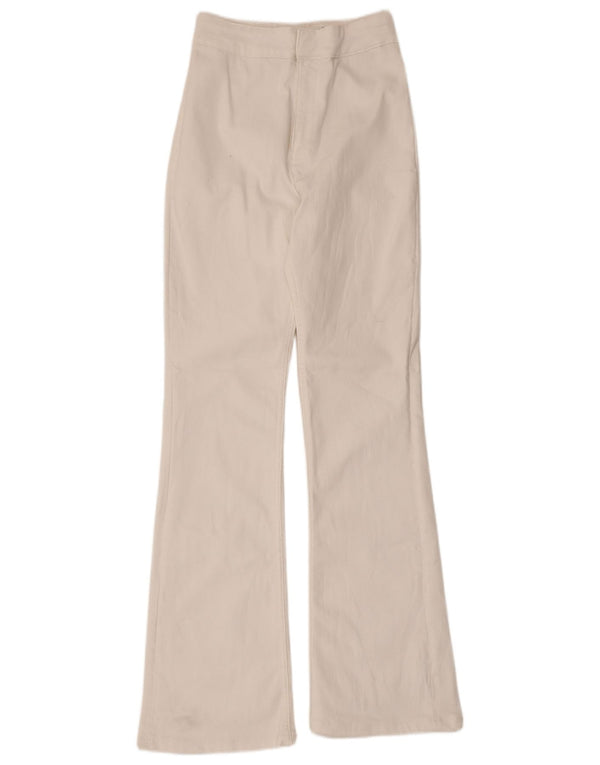 Женские расклешенные джинсы Zara EU 40 Medium W30 L31 белые