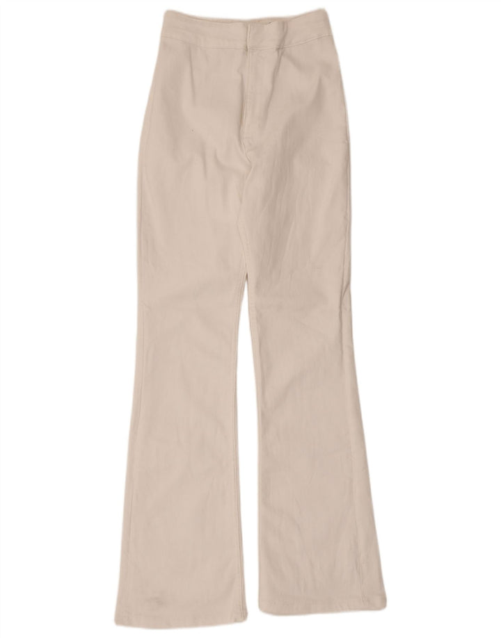 Женские расклешенные джинсы Zara EU 40 Medium W30 L31 белые