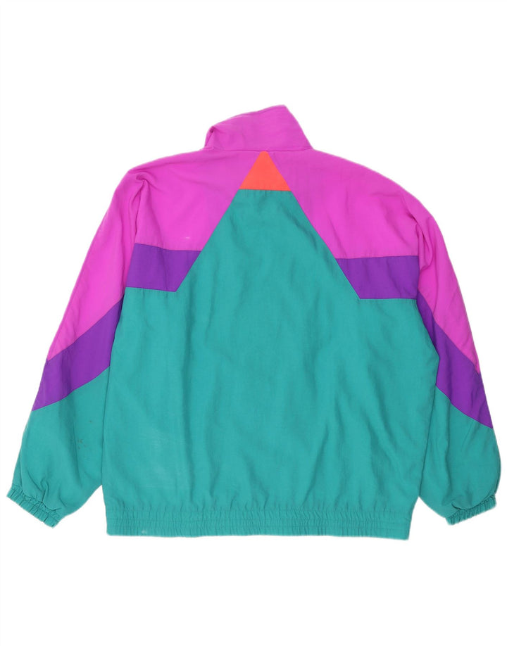 Мужской спортивный костюм Fila IT 54 XL зеленый с цветными блоками, полиамид