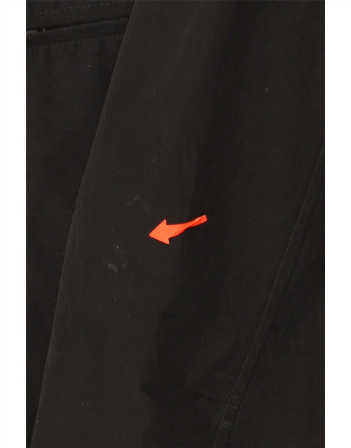 Синяя мужская куртка свободного покроя, Великобритания 36, маленький черный полиэстер