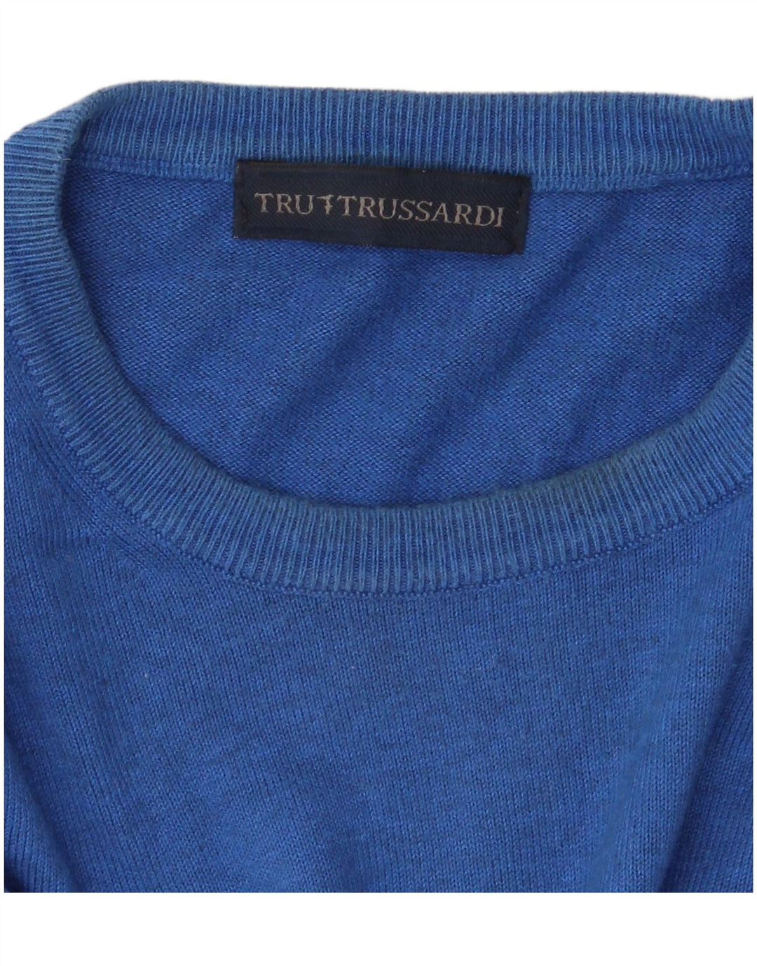 Мужской свитер Trussardi с круглым вырезом XL, синий