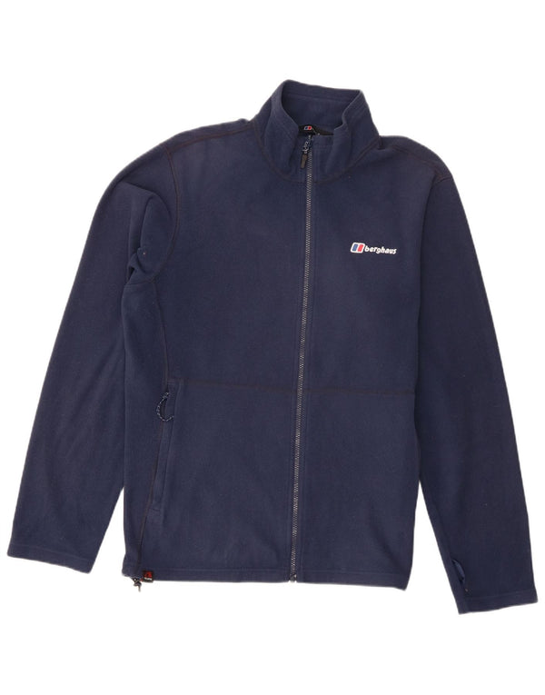 Мужская флисовая куртка Berghaus UK 40, большая темно-синяя, полиэстер