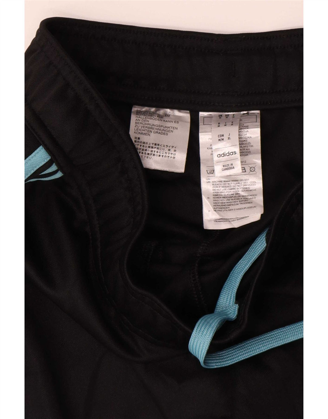 Мужские спортивные брюки Adidas Aeroready, средний черный полиэстер