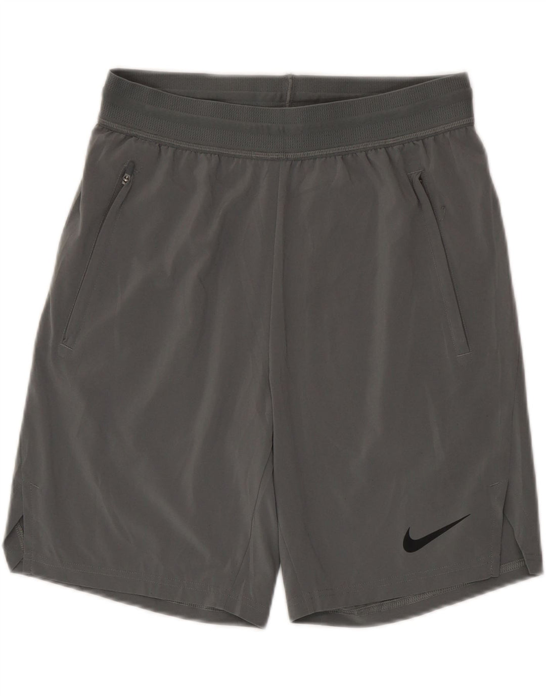 Мужские спортивные шорты Nike Dri Fit, маленькие серые, полиэстер