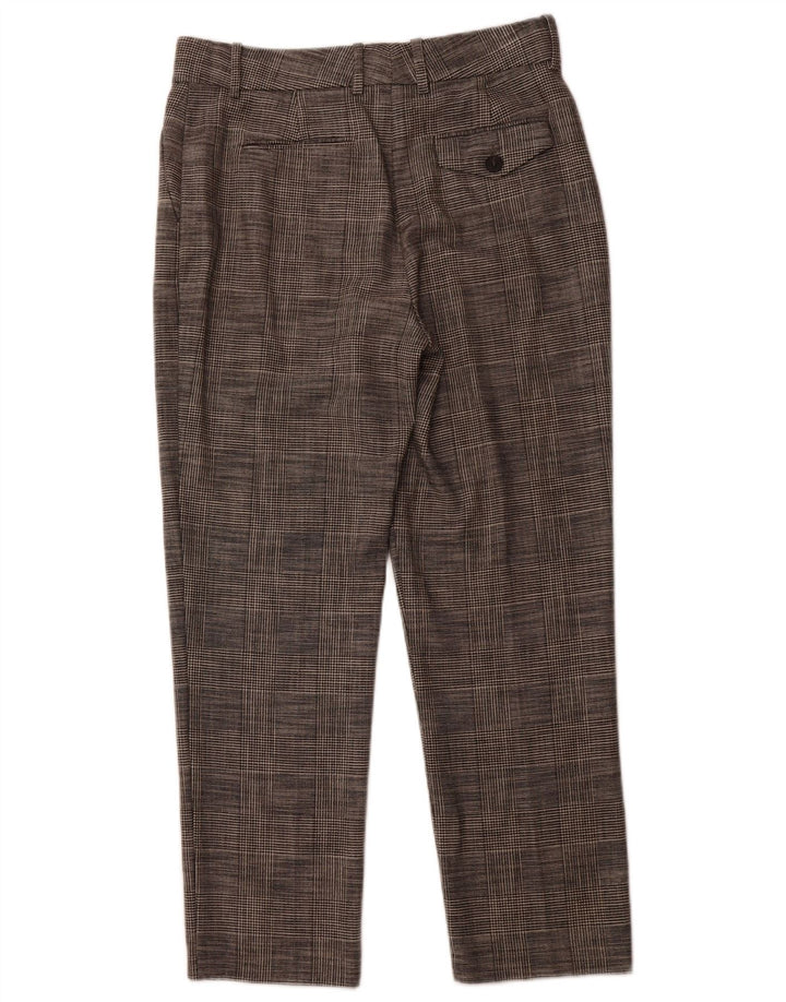 REISS Женские костюмные брюки с высокой талией UK 12 Medium W32 L28 Серые