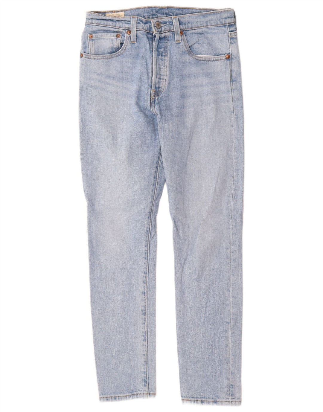 Женские прямые джинсы Levi's 501 W27 L28 синие, хлопок