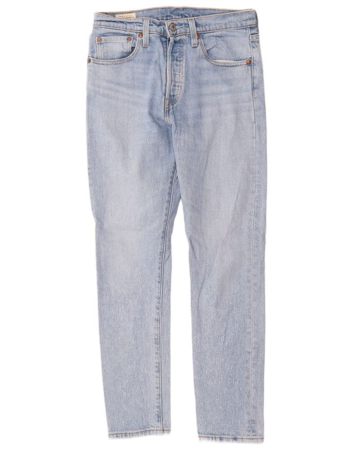 Женские прямые джинсы Levi's 501 W27 L28 синие, хлопок