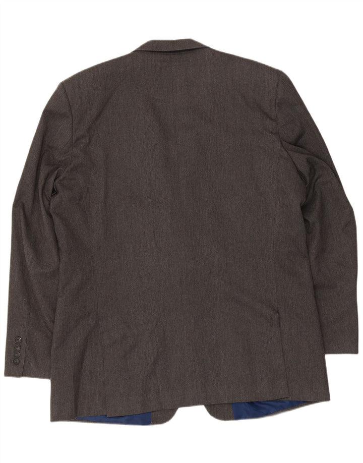 Мужской пиджак стандартного кроя с 2 пуговицами MARKS & SPENCER UK 46 XL, серый