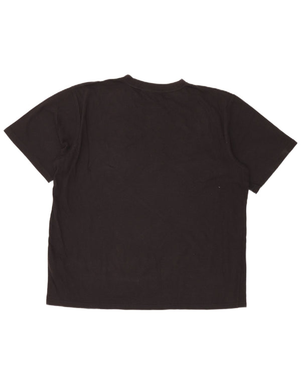 Мужская футболка PUMA Top 2XL, черный хлопок