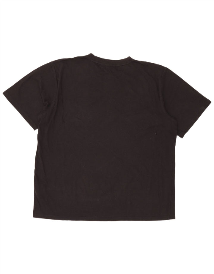 Мужская футболка PUMA Top 2XL, черный хлопок