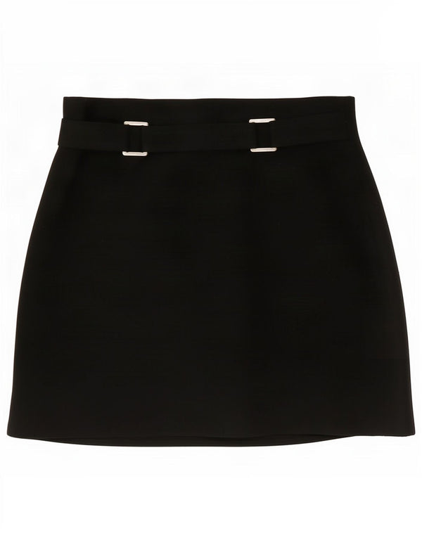 Женская мини-юбка Zara EU 40 Medium W30, черная