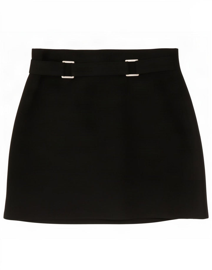 Женская мини-юбка Zara EU 40 Medium W30, черная