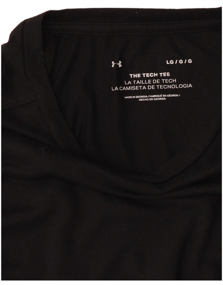 Мужская футболка Under Armour, большая черная