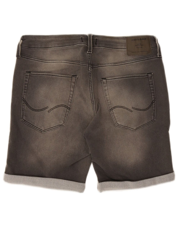 Мужские джинсовые шорты Jack & Jones XL W38 Серые хлопковые