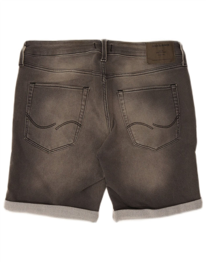 Мужские джинсовые шорты Jack & Jones XL W38 Серые хлопковые